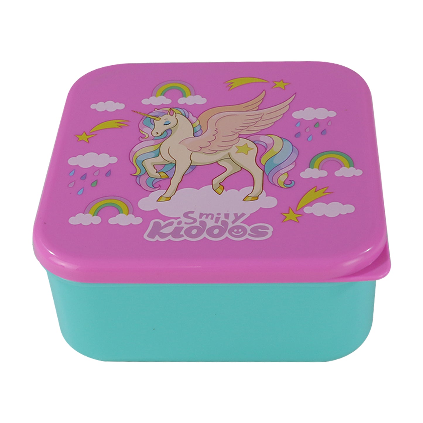 Smily Kiddos 4 in 1 container - Unicorn Theme