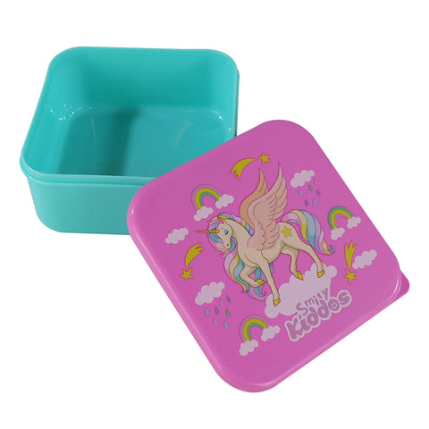 Image of Smily Kiddos 4 in 1 container - Unicorn Theme