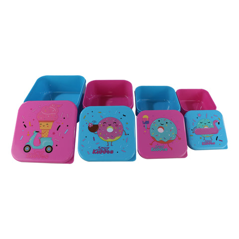 Image of Smily Kiddos 4 in 1 container - Dessert Theme