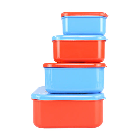Image of Smily Kiddos 4 in 1 container - Shark Theme