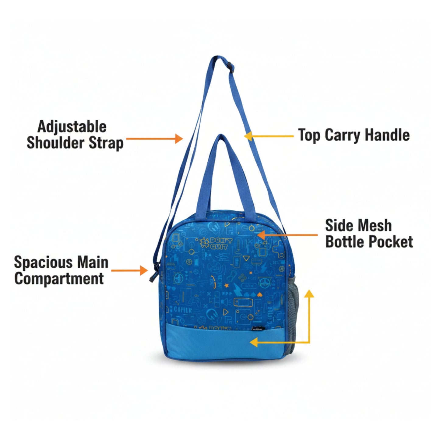 Joy Lunch Bag Senior - Coco Theme | Navy Blue