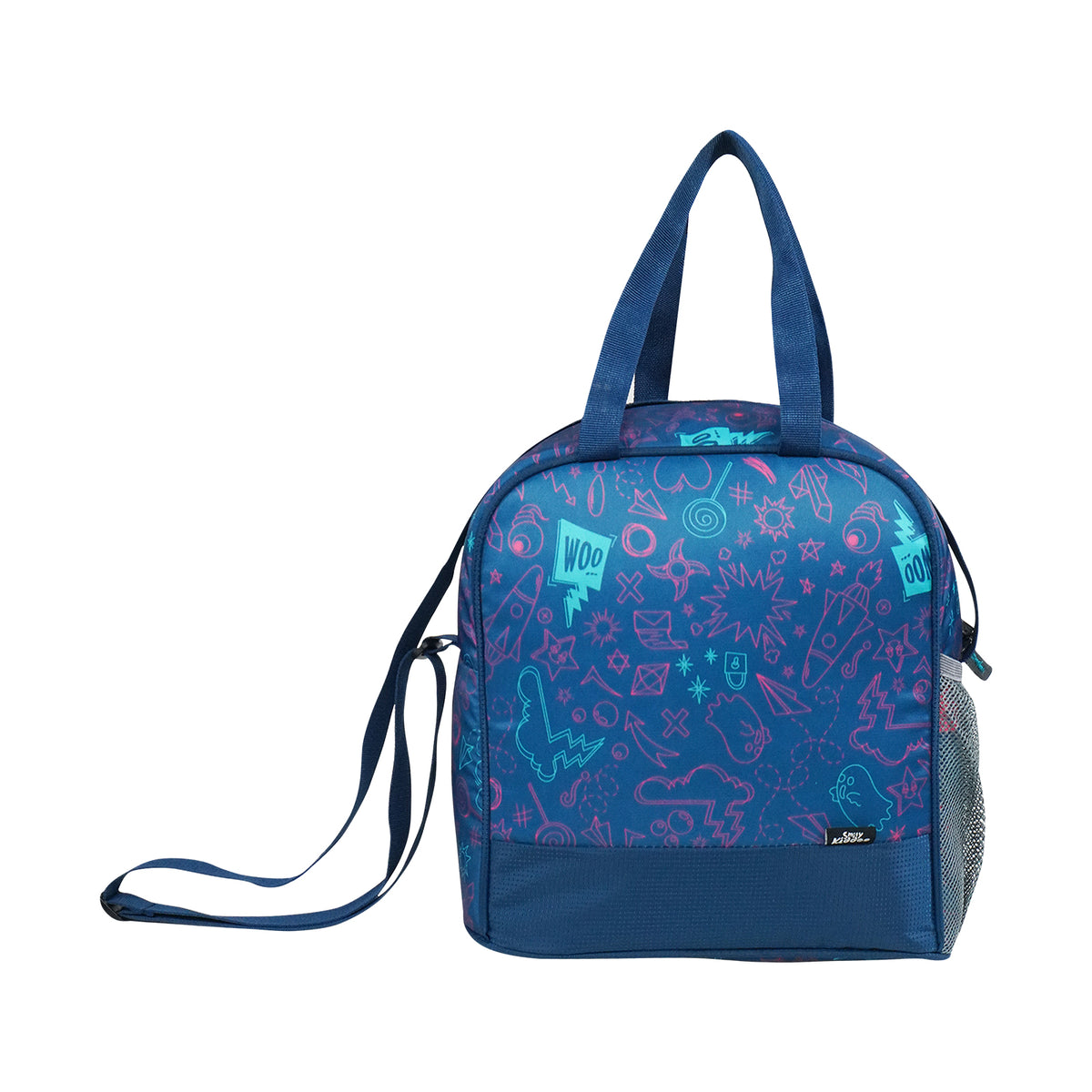 Joy Lunch Bag Senior – Arcade Fuel Theme | Blue