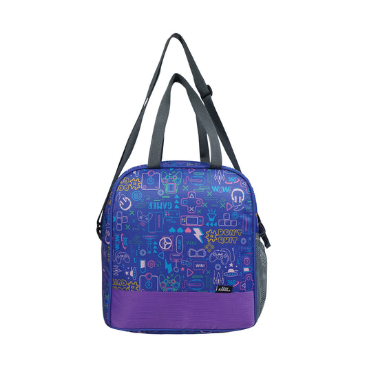 Joy Lunch Bag Senior - Arcade Fuel Theme | Purple