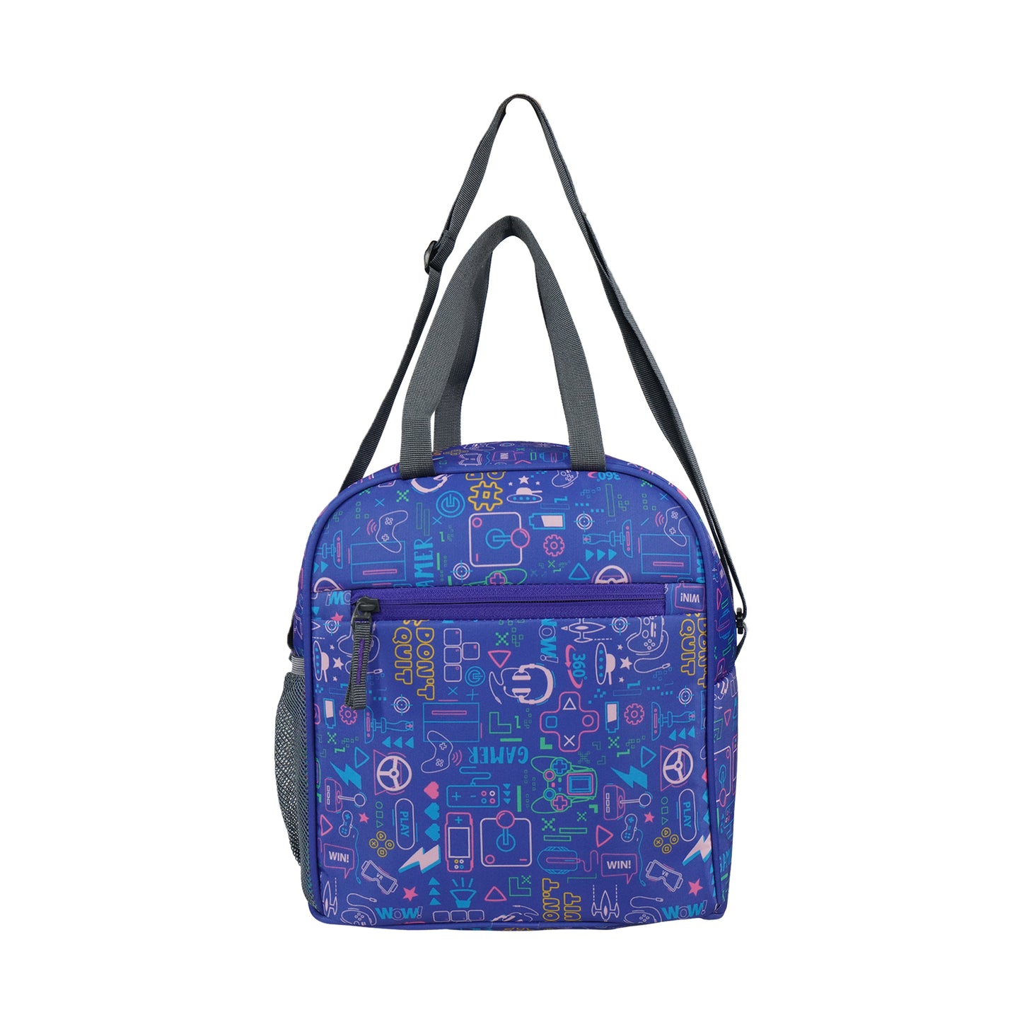 Joy Lunch Bag Senior - Arcade Fuel Theme | Purple