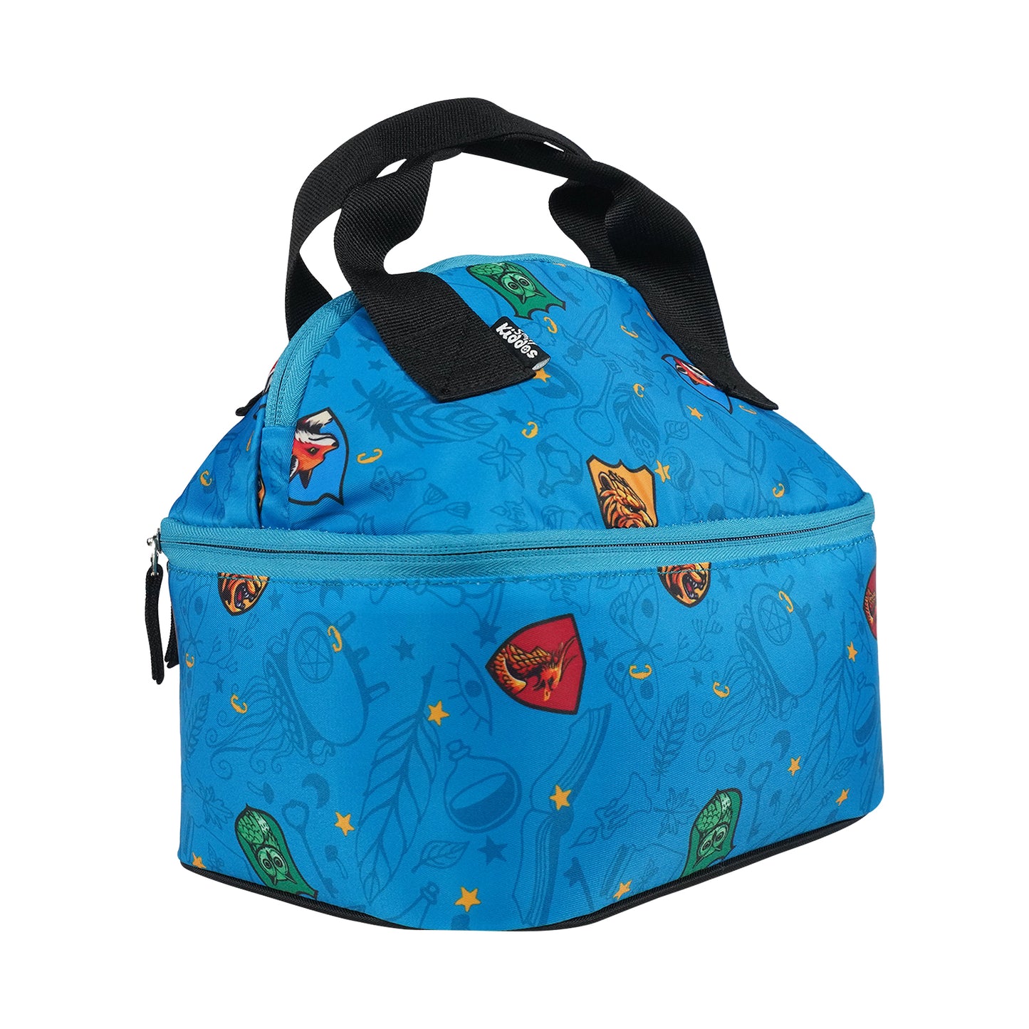 Smily Kiddos Double Decker Lunch Bag Wizard Theme - Blue