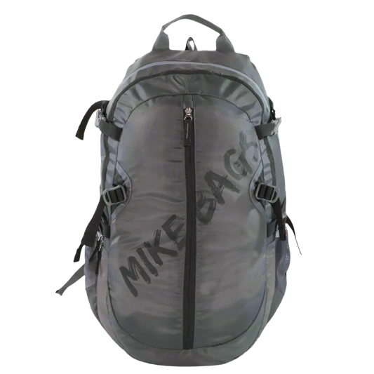 Mike Enticer 42L Trekking Backpack - Grey with Black Zip