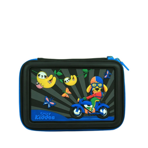 Smily Kiddos Scented Hardtop Pencil Box Black