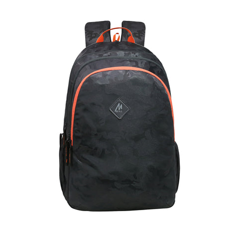 Image of Mike Cosmo Casual Backpack - Black & orange