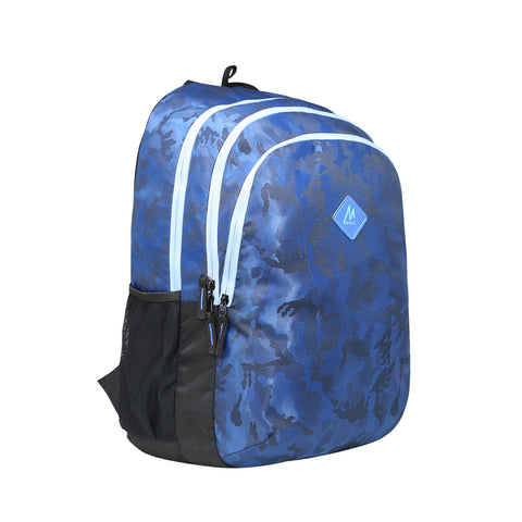 Image of Mike Cosmo Casual Backpack - Camo Blue