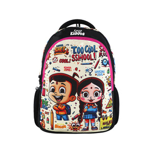 Smily Kiddos - Licensed Chhota Bheem Junior Backpack Too Cool III -Pink