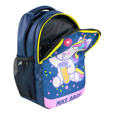 Image of 3 in 1 School Bag Includes lunch bag, 14 inch School Bags, & pencil case in box packing (1 Set/Rainbow Theme)