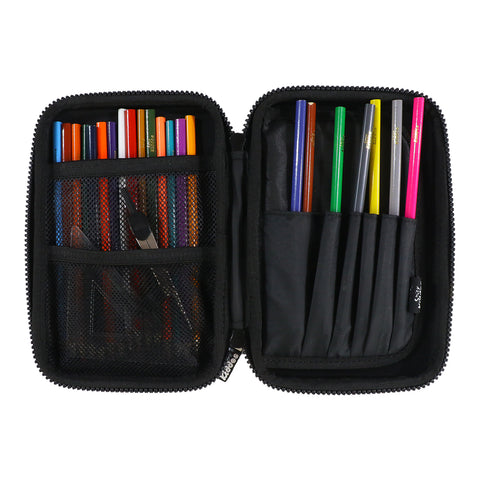 Image of 3 in 1 School Bag Includes lunch bag, 14 inch School Bags, & pencil case in box packing (1 Set/Rainbow Theme)