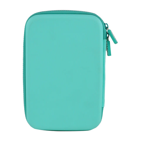 Image of Smily Kiddos Single compartment Eva pencil case - Llama Theme Green