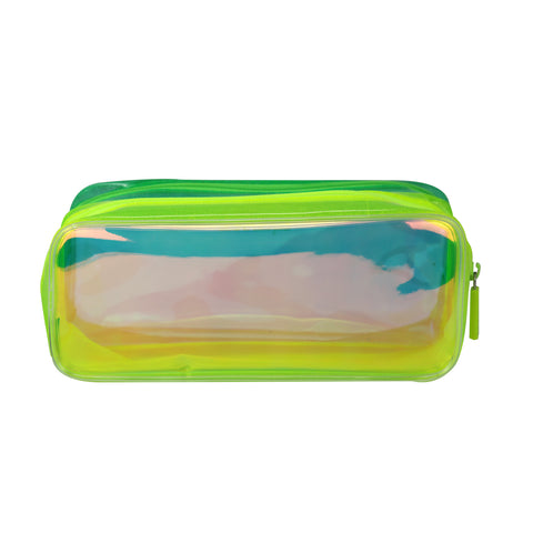 Image of Smily Gleamy Pencil Pouch Green