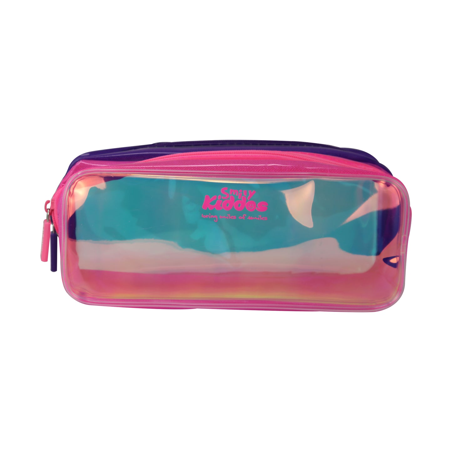 Smily Kiddos Gleamy Pencil Pouch Pink