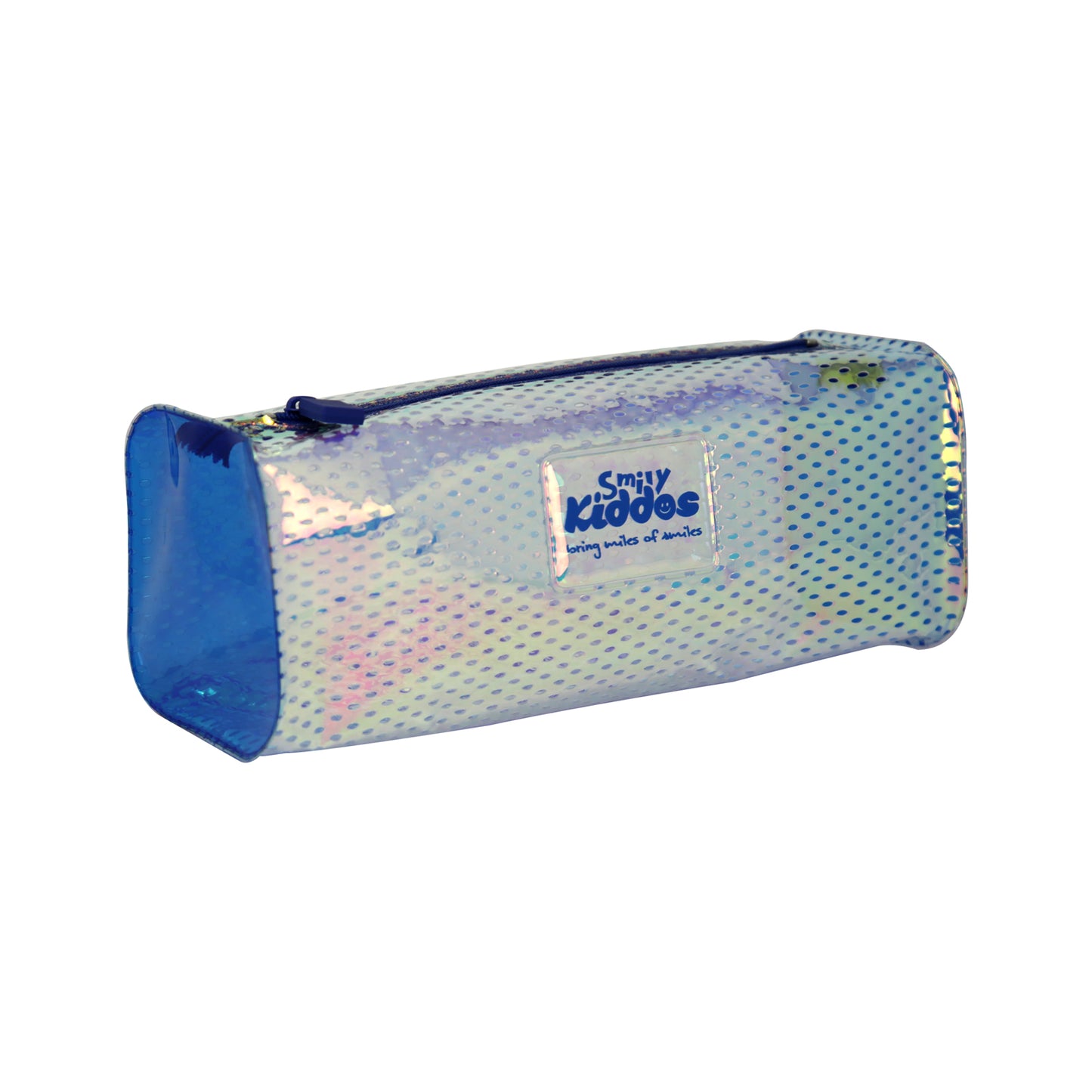 Smily Square Gleamy Pencil Pouch