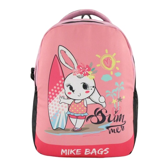 Mike Preschool Backpack Summer Bunny - Pink
