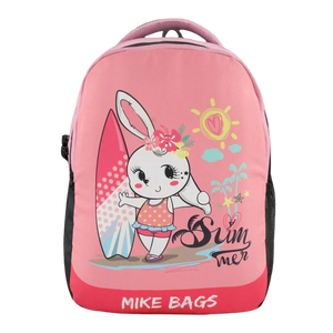 Mike Preschool Backpack Summer Bunny - Pink