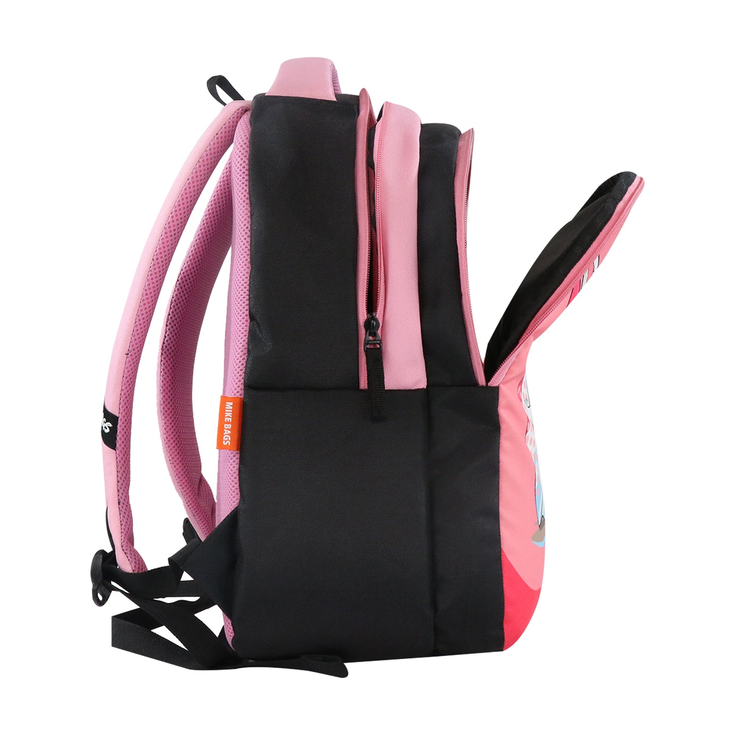 Mike Preschool Backpack Summer Bunny joy lunch bag-Cupcake Theme pink