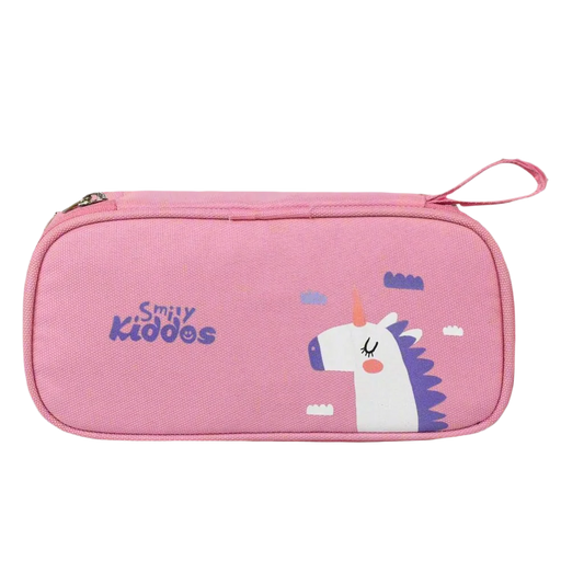 Smily Kiddos Zipper Pencil Pouch Unicorn Light - Pink