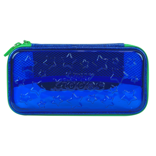 Smily Kiddos PVC Small Pencil Case Blue