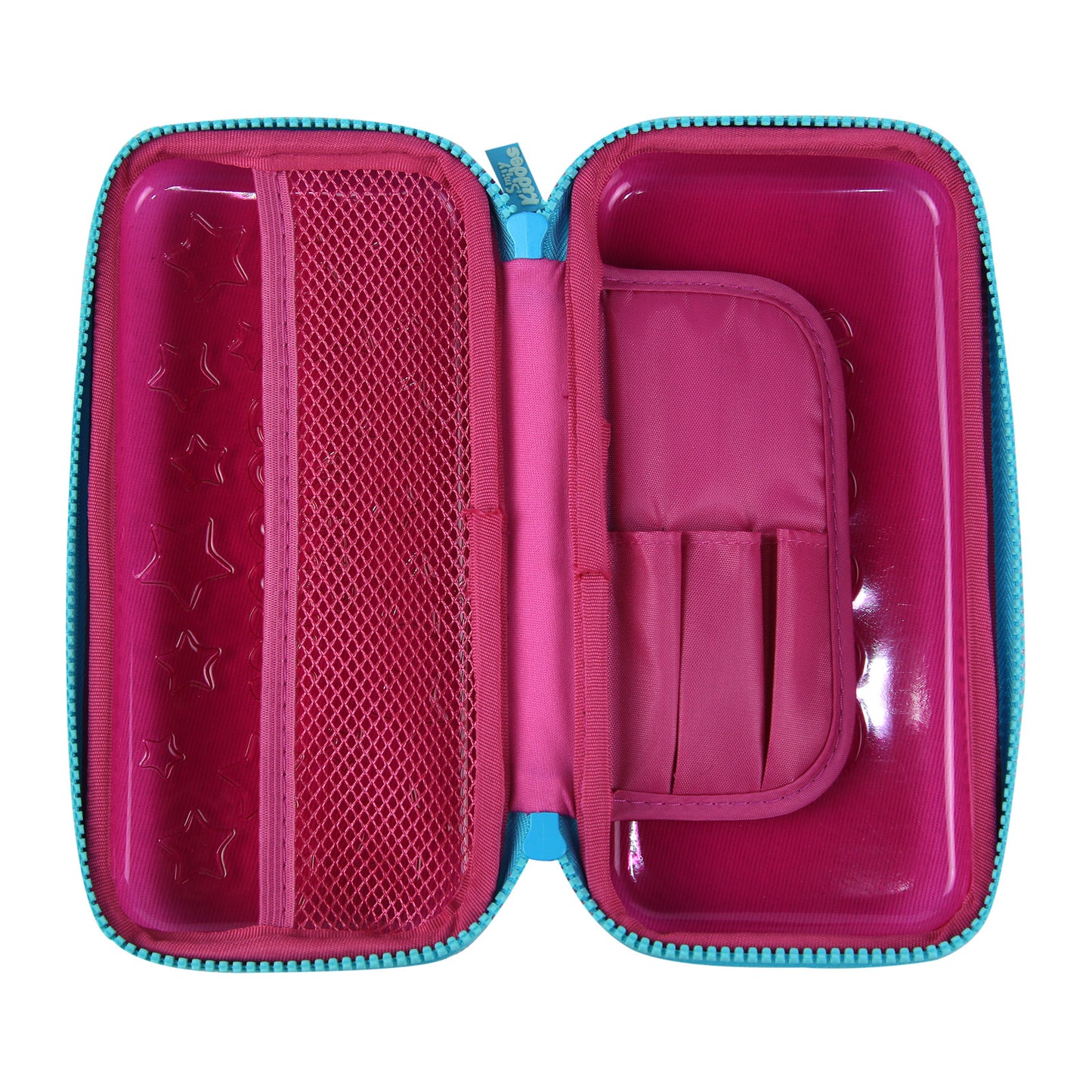 Smily Kiddos PVC Small Pencil Case Pink