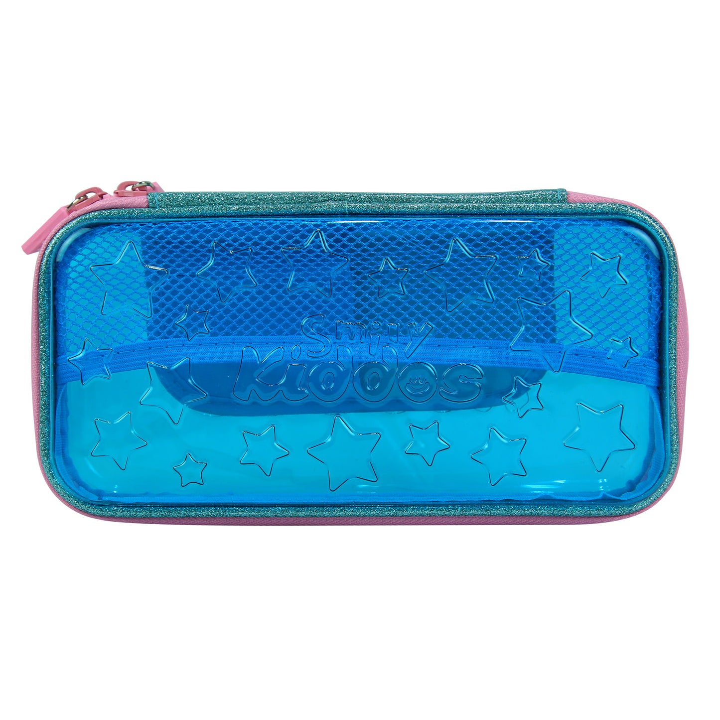 Smily Kiddos PVC Small Pencil Case Light Blue