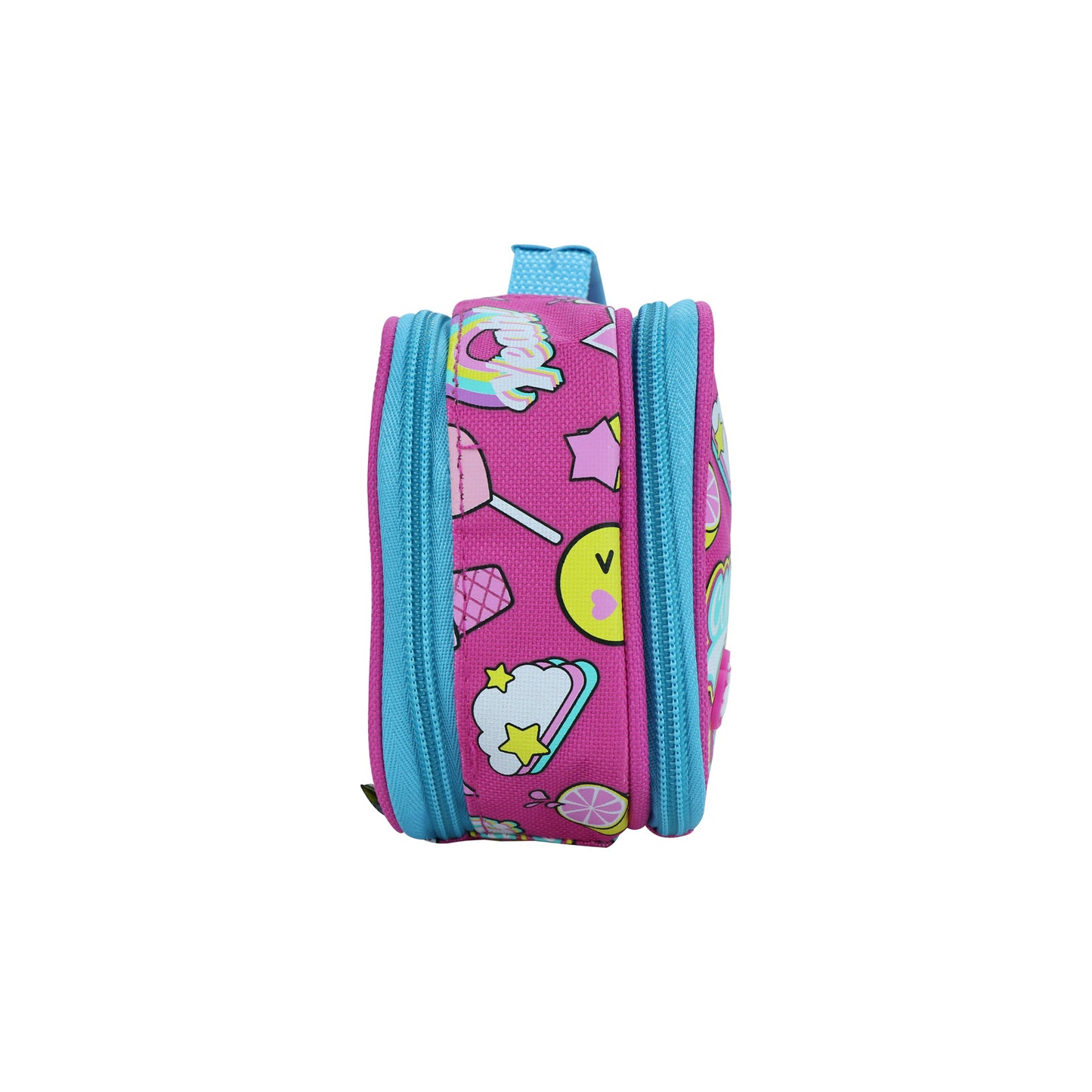 Smily Kiddos Multipurpose Pencil Case Fun Theme Pink