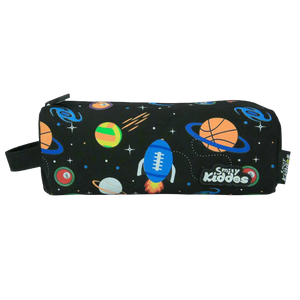 Galactic Explorer Pencil Pouch Black (Space Theme)