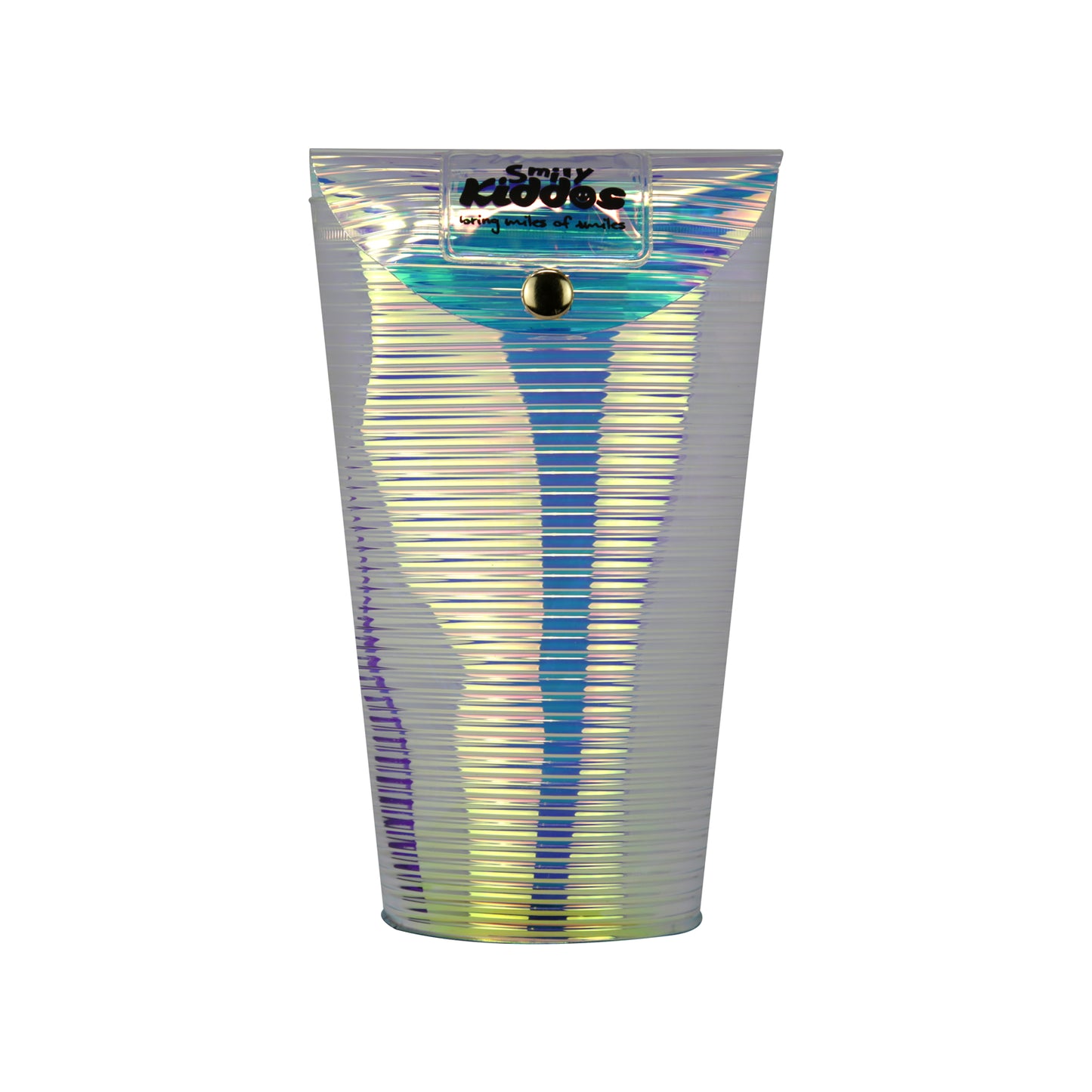 Smily Transparent Pencil Holder Yellow