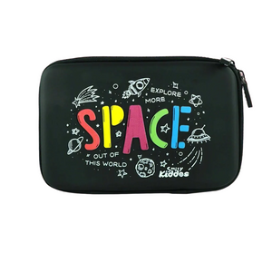 Smily kiddos Single Compartment Space Theme - Black