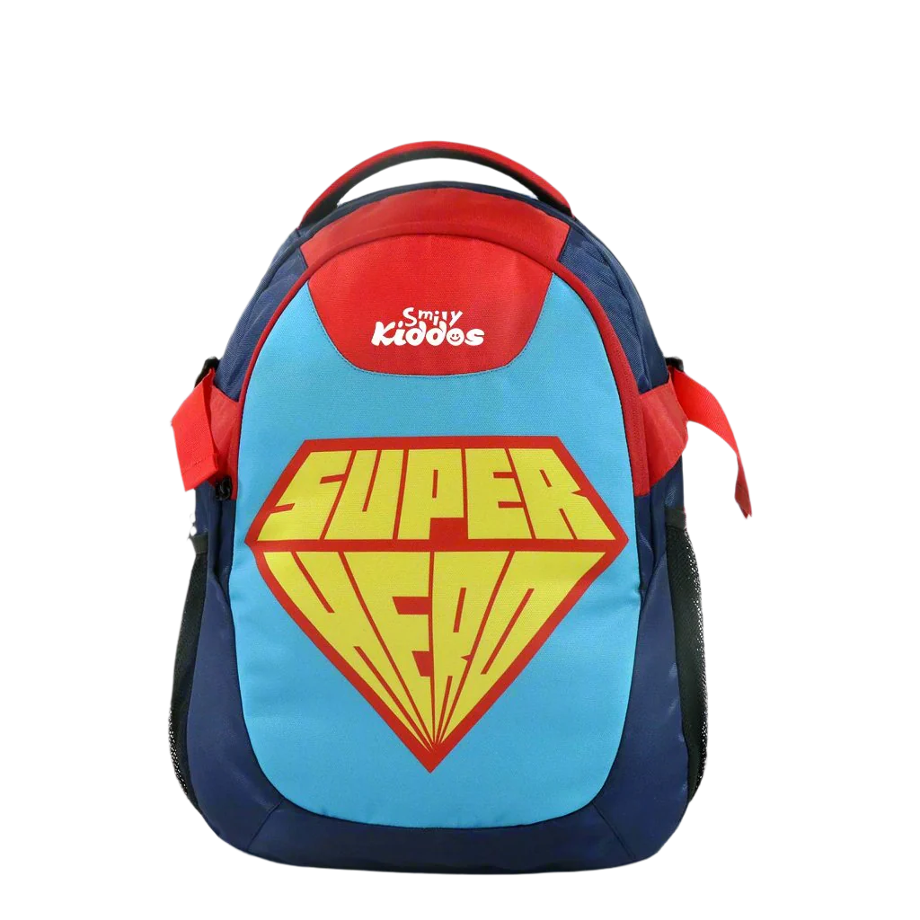 Smily Kiddos Junior super Hero School Backpack