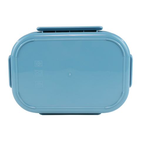 Image of Smily kiddos Stainless Unicorn Theme Lunch Box -Light Blue - Large
