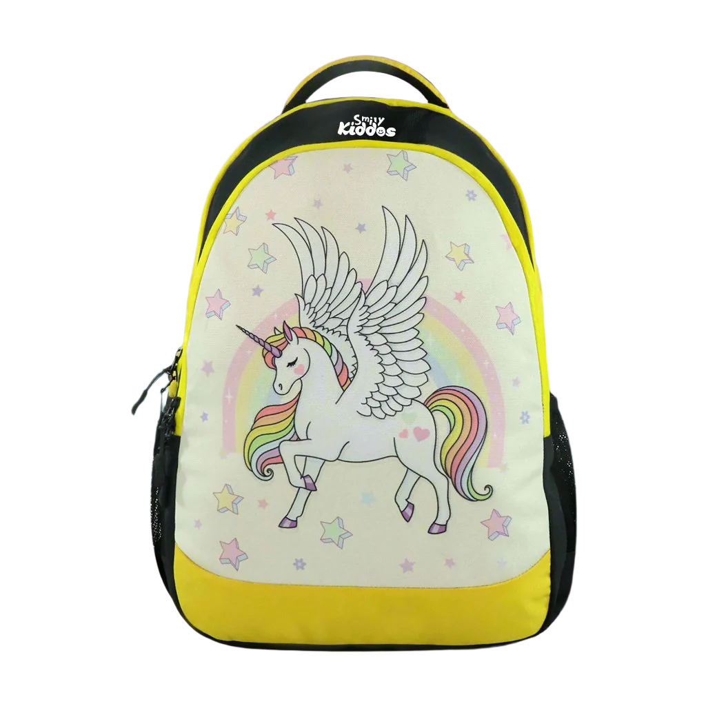 Smily Kiddos Junior  Unicorn Theme School Bag