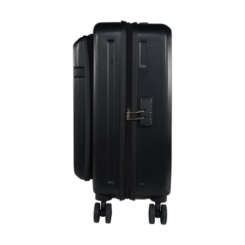 Image of Mike Nova Hard Case Trolley Bag - Black