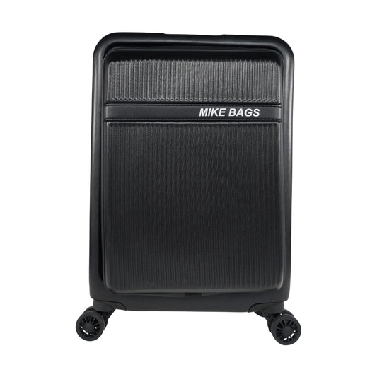 Mike Nova Hard Case Trolley Bag - Black