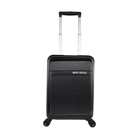 Image of Mike Nova Hard Case Trolley Bag - Black