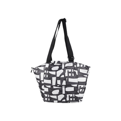 Image of Mike Florence Hand Bag -Grey & White