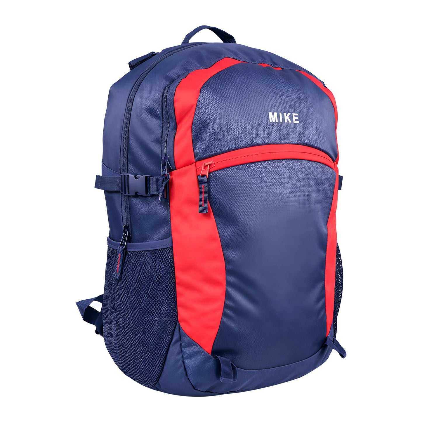 Mike Urban Trek  Laptop Backpack with Rain Cover - Navy Blue