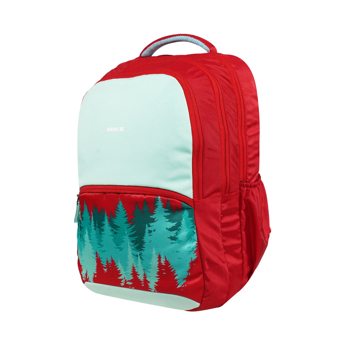 Mike Soho Backpack Red 40L | Water Resistant Travel & Laptop Backpack