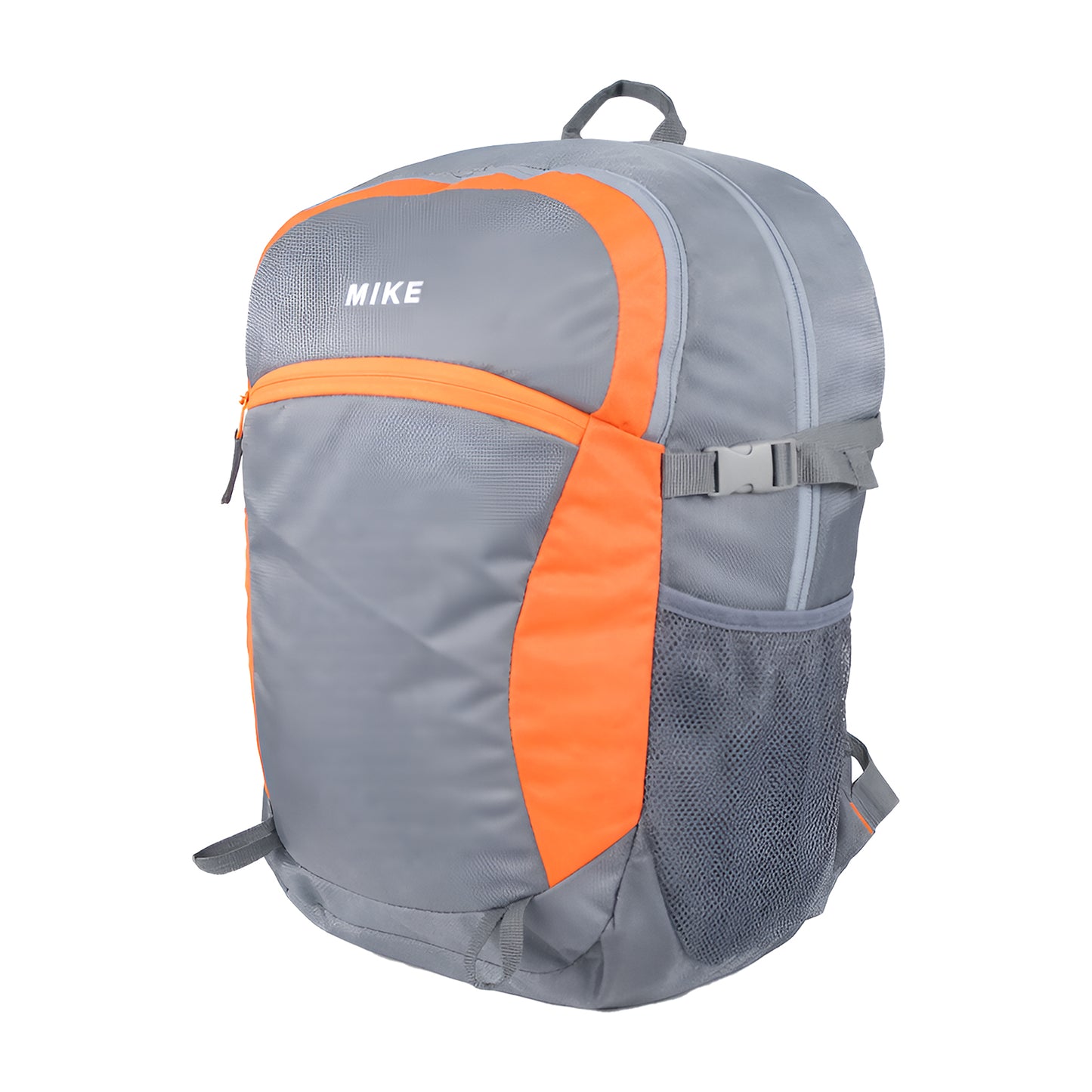 Mike Urban Trek Laptop Backpack with Rain Cover - Grey