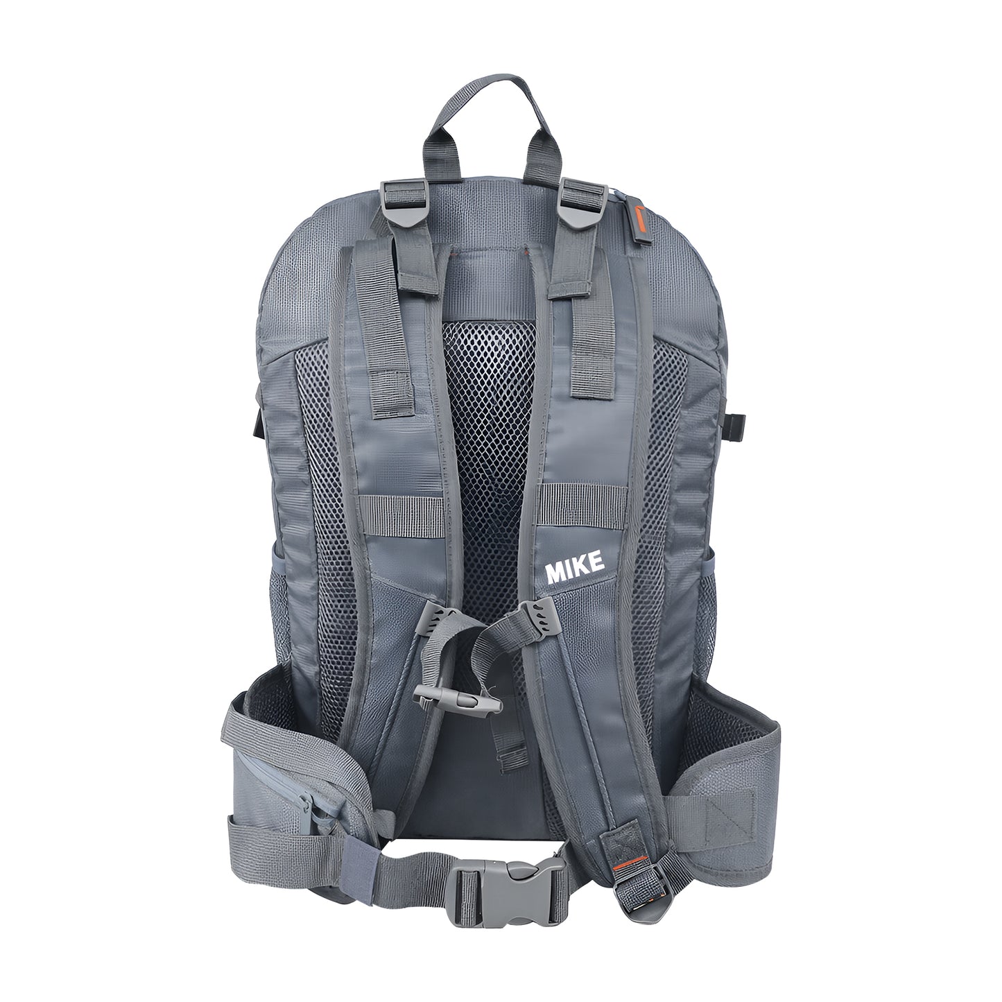 Mike Urban Trek Laptop Backpack with Rain Cover - Grey