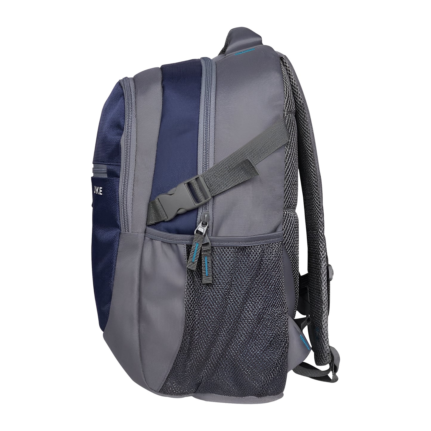 Mike Pro Vault Backpack - Navy Blue & Grey