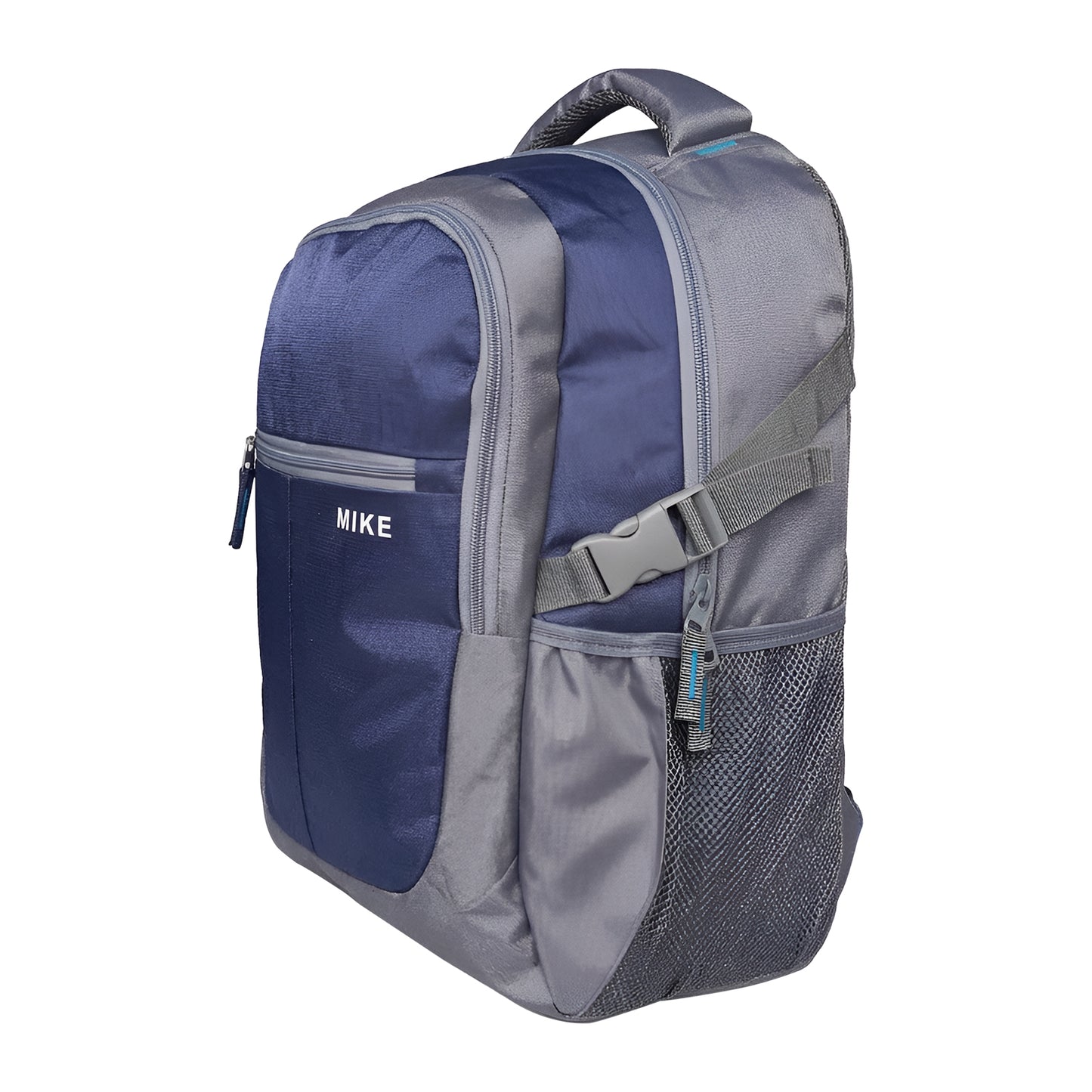 Mike Pro Vault Backpack - Navy Blue & Grey