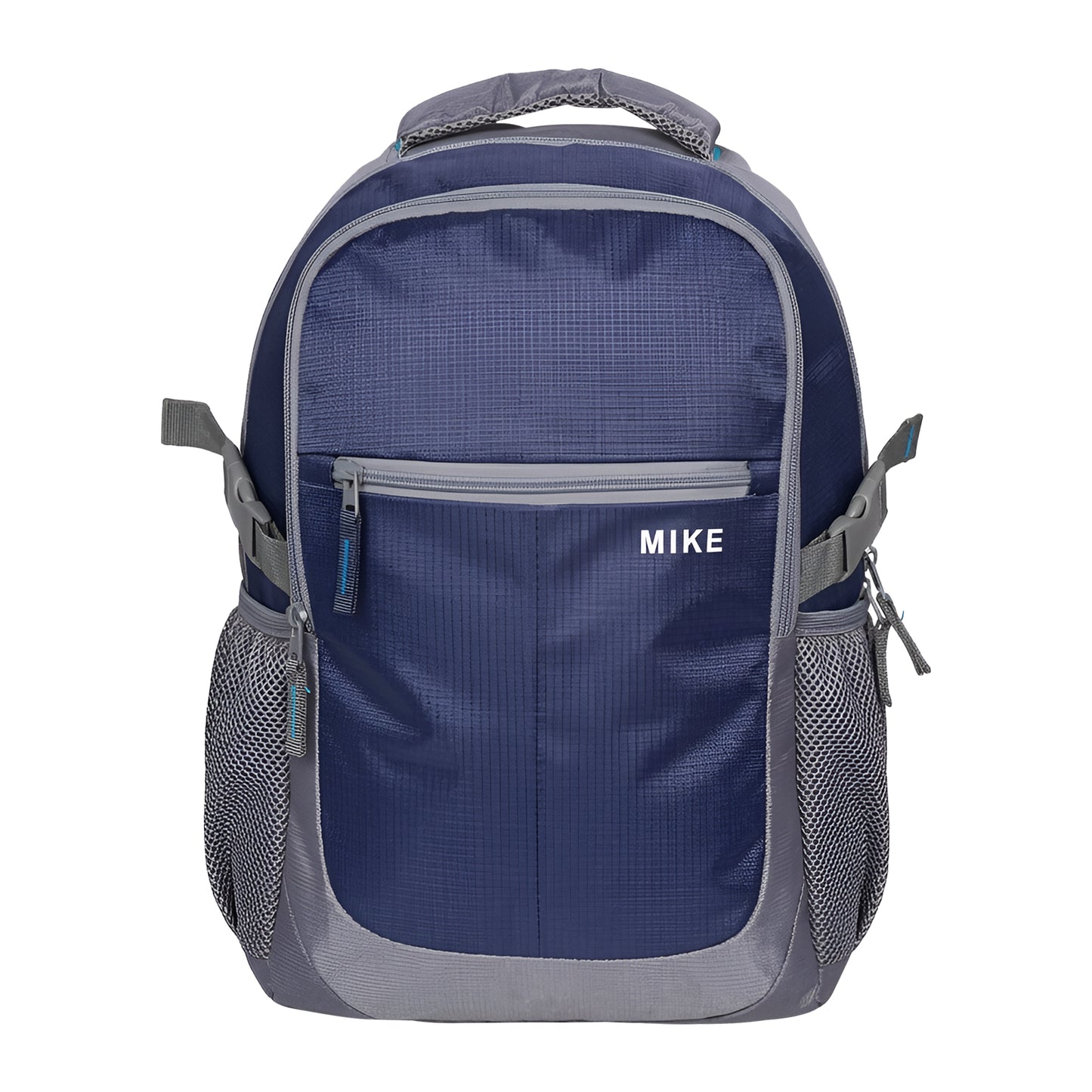 Mike Pro Vault Backpack - Navy Blue & Grey