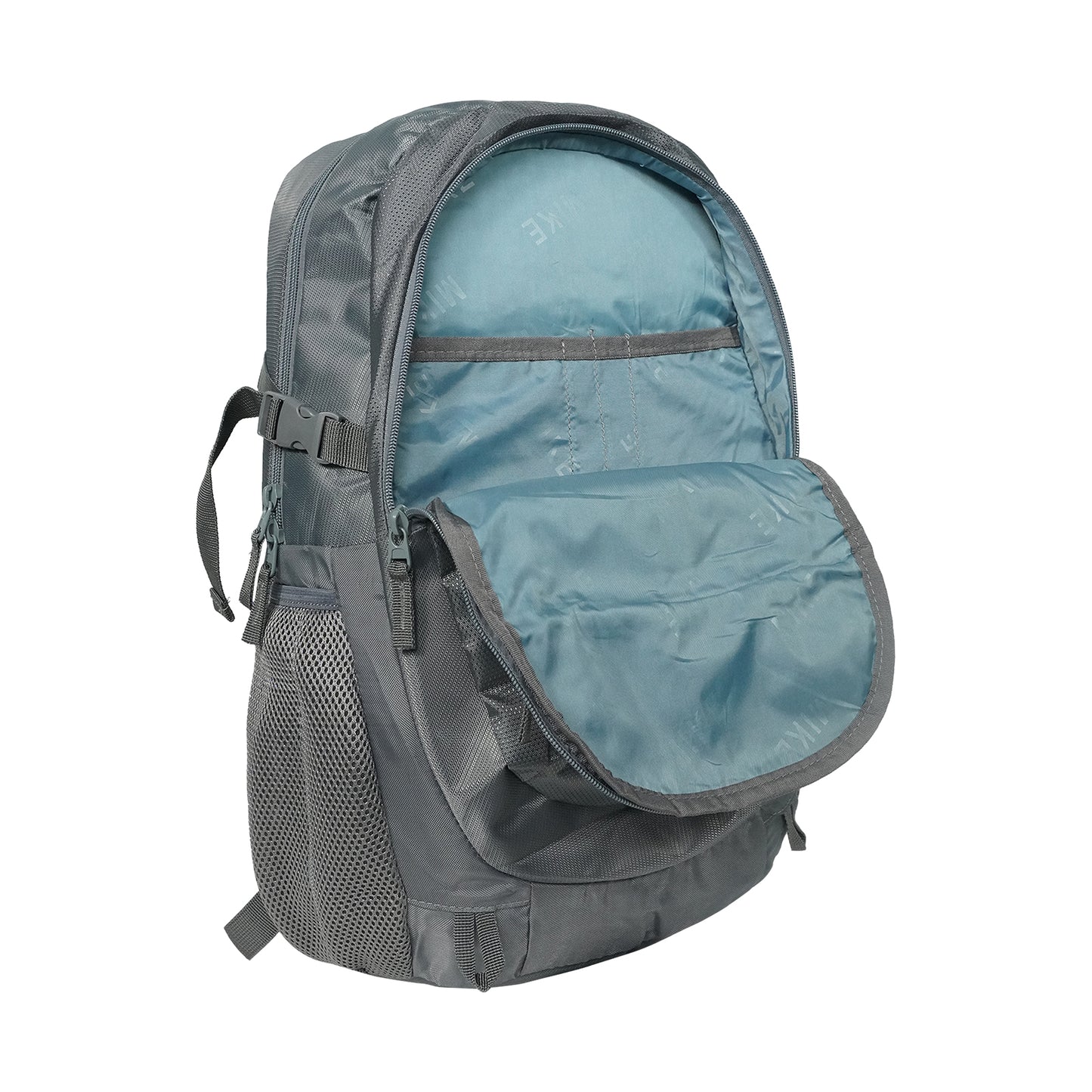 Mike Bags Terminal Backpack - Grey open compartment
