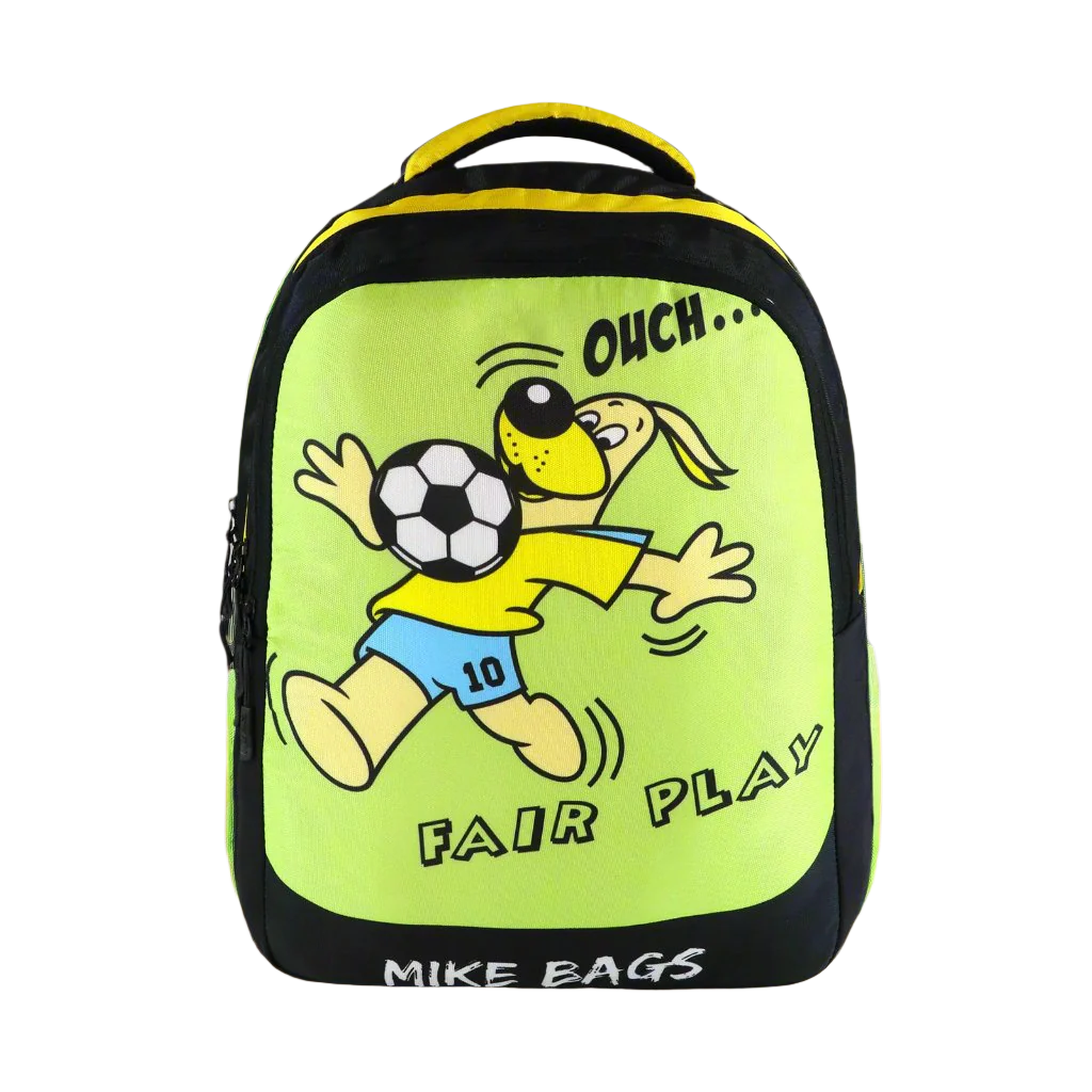 Mike Junior 15L Soccer Dog School Backpack for Boys