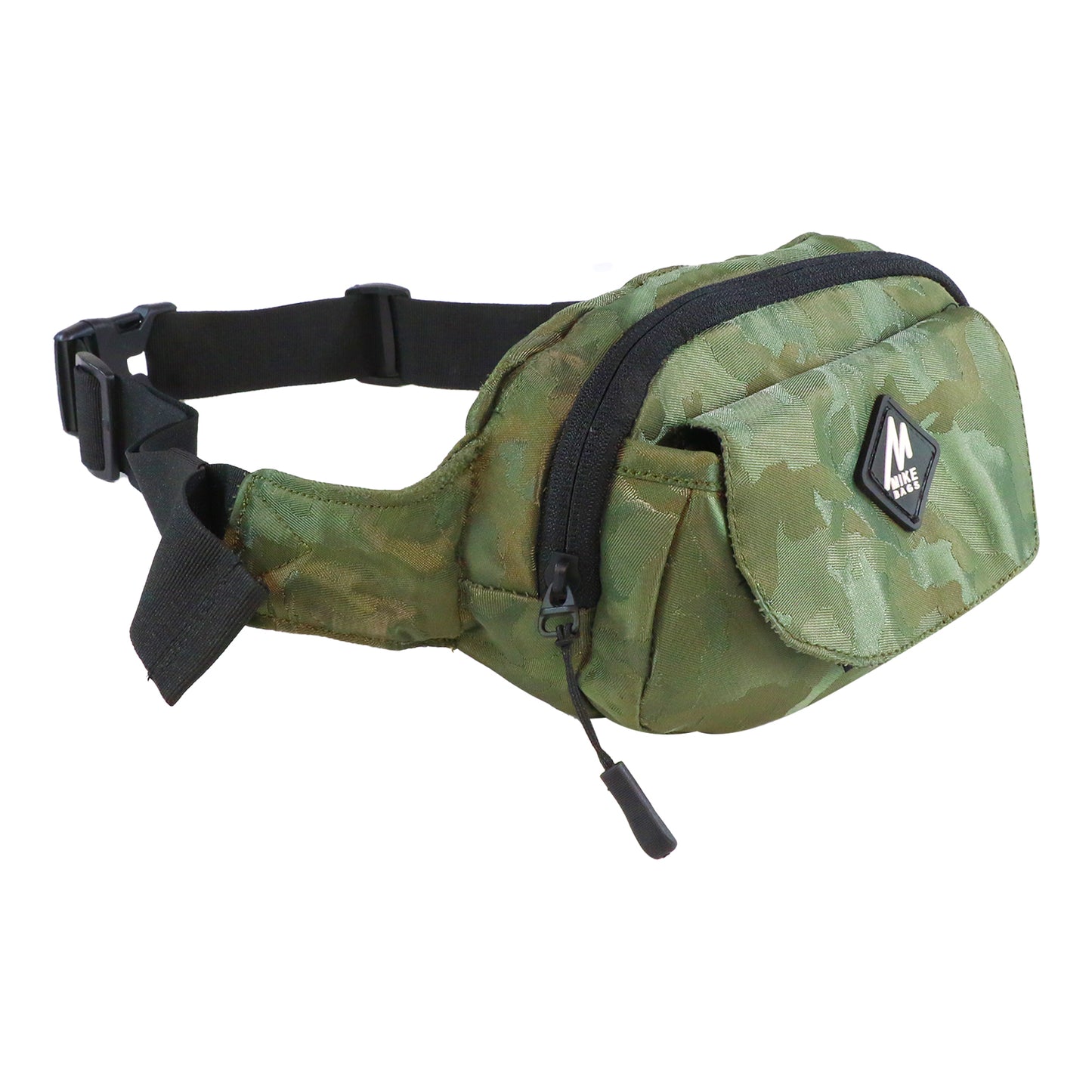 Mike Travel Waist Pouch - Olive Green
