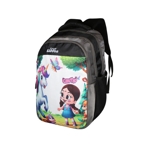 Image of Smily Kiddos - Licensed Chhota Bheem Chutki Junior Backpack 1 - Green