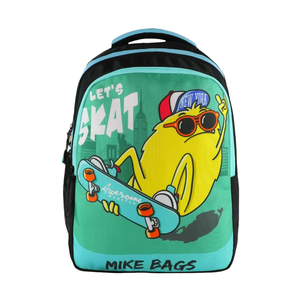 Mike Junior 15L Skater Dude School Backpack for Girls